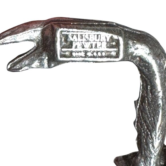 Salisbury Pewter Crab Bottle Opener Vintage Beach Lake House Barware Decor - Picture 4 of 10